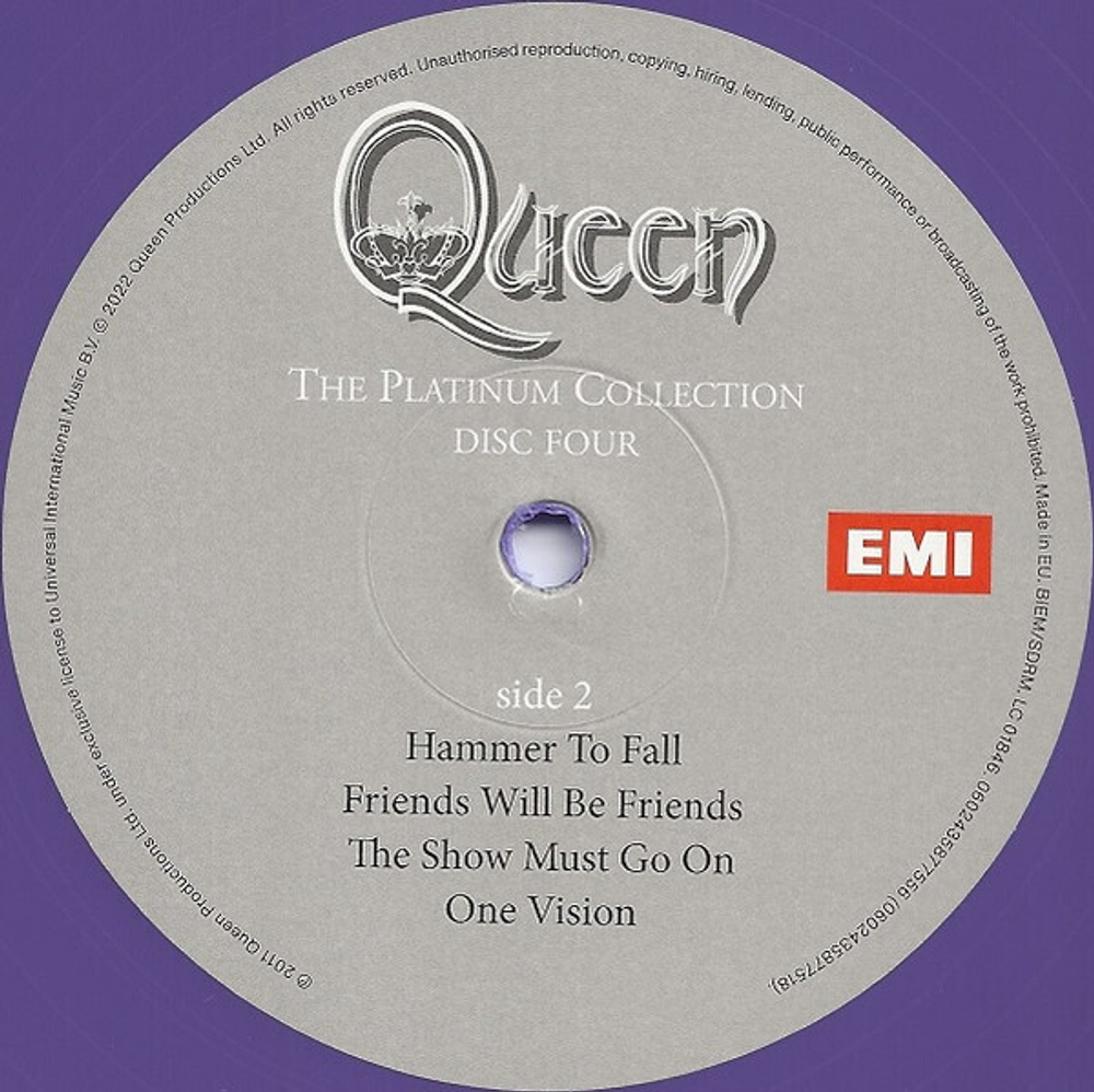 Queen / The Platinum Collection (Coloured Vinyl)(6LP)