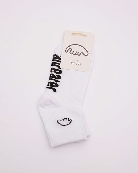Носки ANTEATER Low Socks White Logo