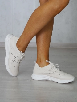 Кроссовки женские летние натуральная кожа