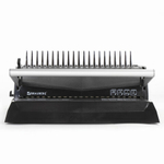 Переплетная машина для пластиковой пружины BRAUBERG "B12", пробивает до 12 листов, сшивает до 450 листов, 530959