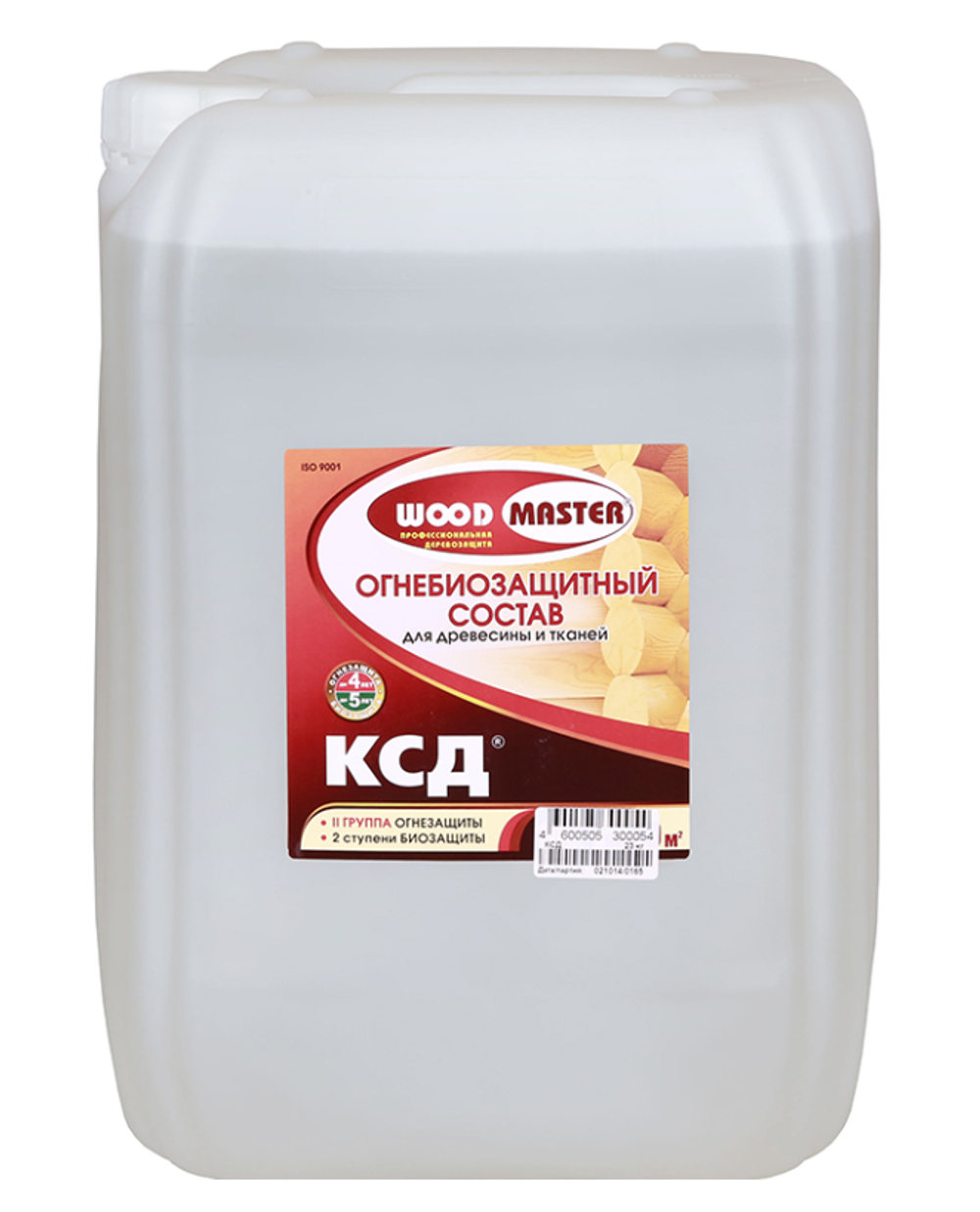 Огнебиозащитный состав для дерева Woodmaster КСД