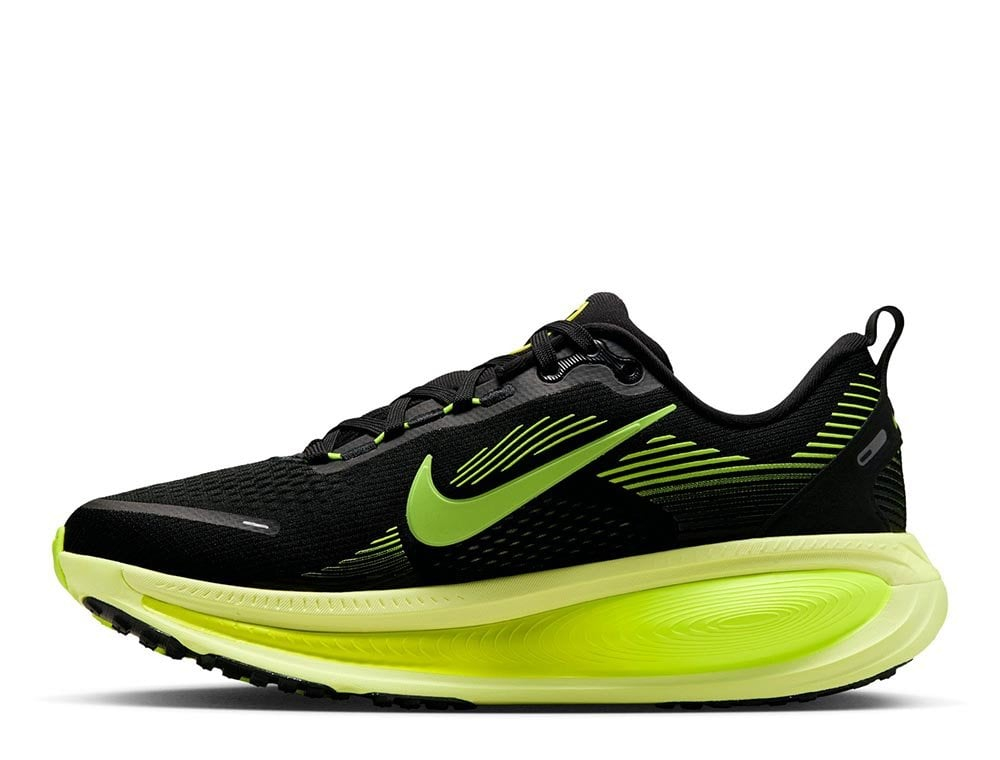 Кроссовки для бега женские Nike Vomero 18 W Чёрно-Лайм