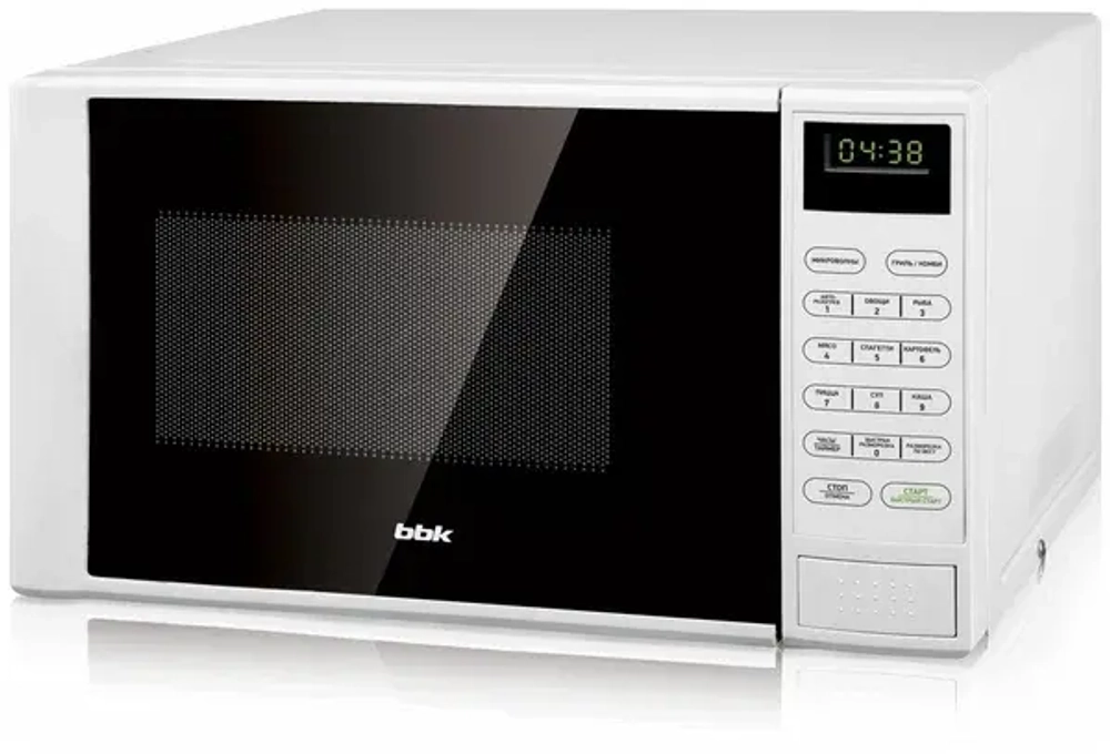 Микроволновая печь соло BBK 20MWG-735S/W (q)