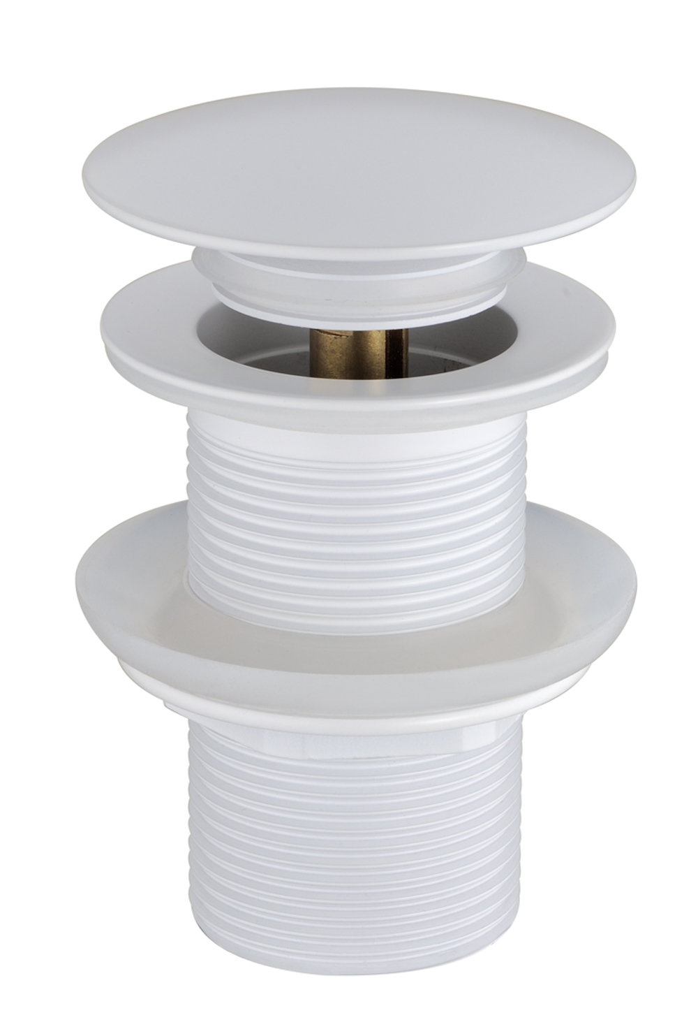 Слив для раковины, автомат(клик-клак) Matt White