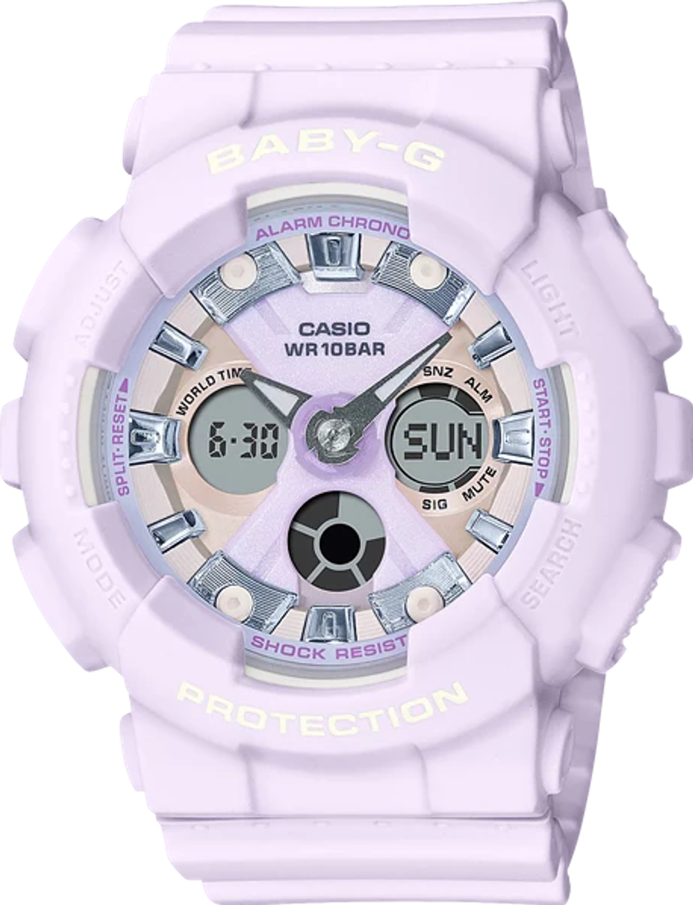 ЖЕНСКИЕ BABY-G BA-130WP-6A