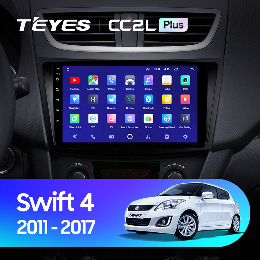 Teyes CC2L Plus 9" для Suzuki Swift 2011-2017