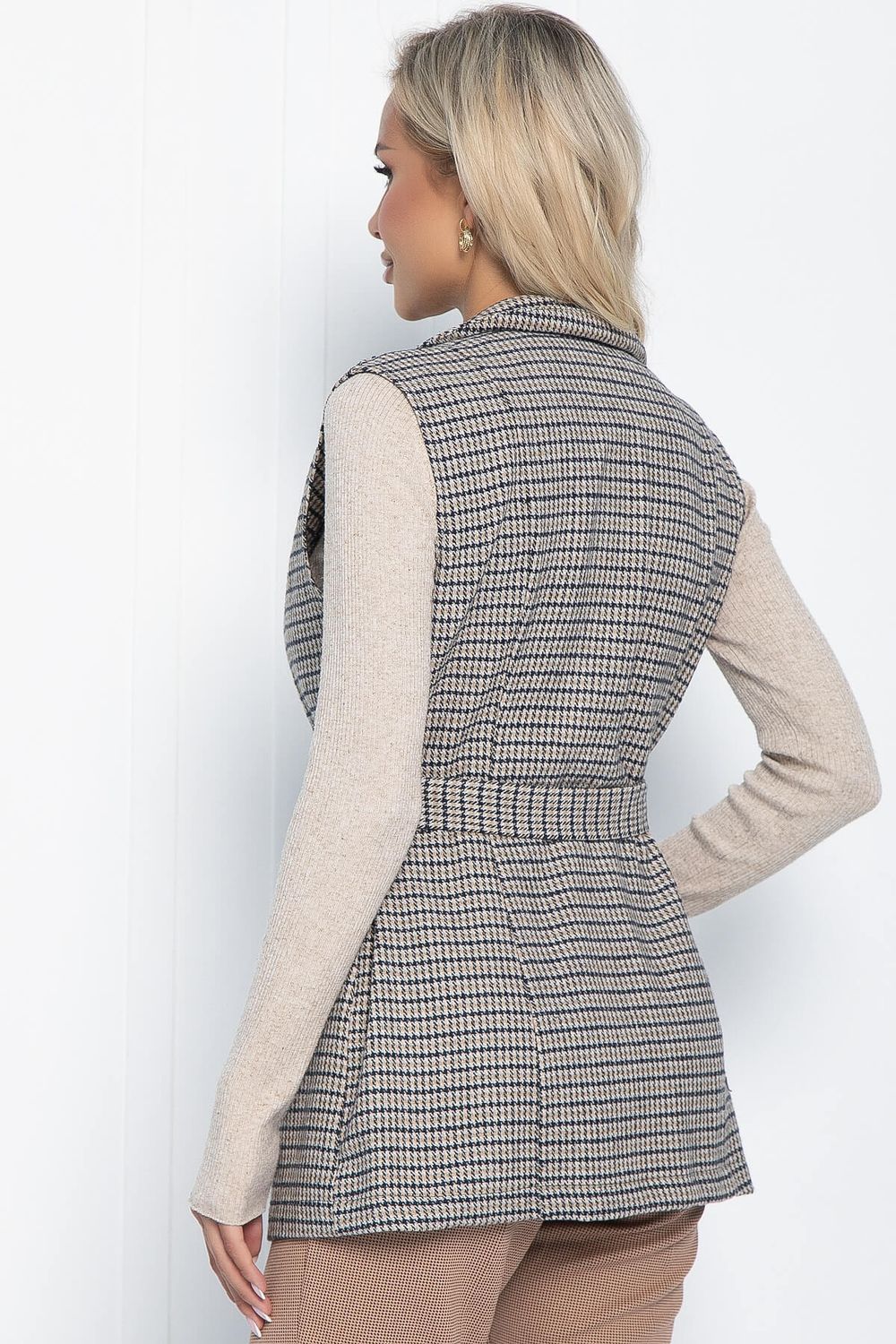 Жилет Амстердам (бежевый) Б11109 LT Collection (Акция)