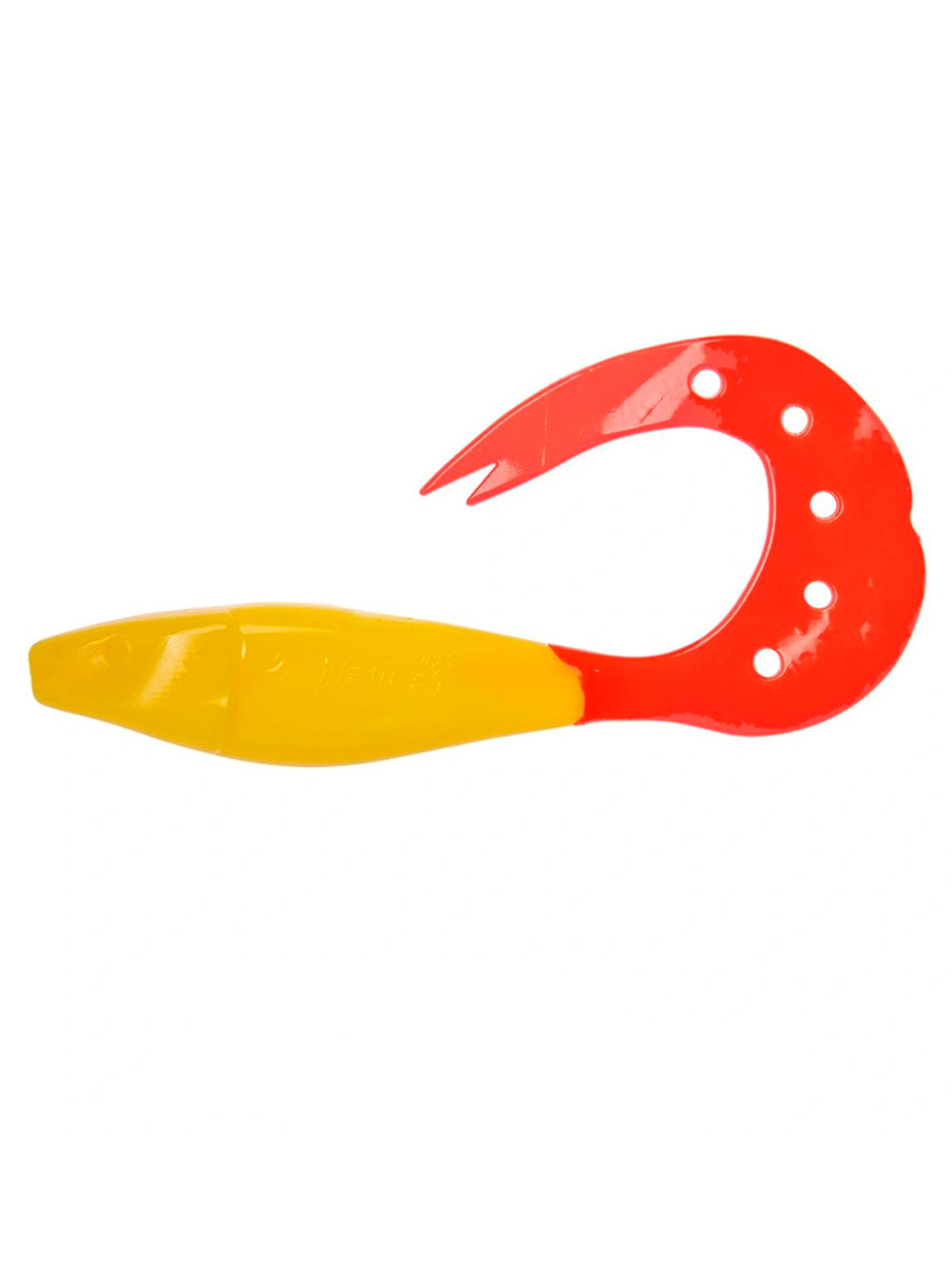 Твистер несъедобный Helios Kasandra 4"29/10,9см Lime 100шт. (HS-34-008-N)