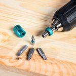 11317 Адаптер для бит с ограничителем и двойным магнитом, 1/4" Gross