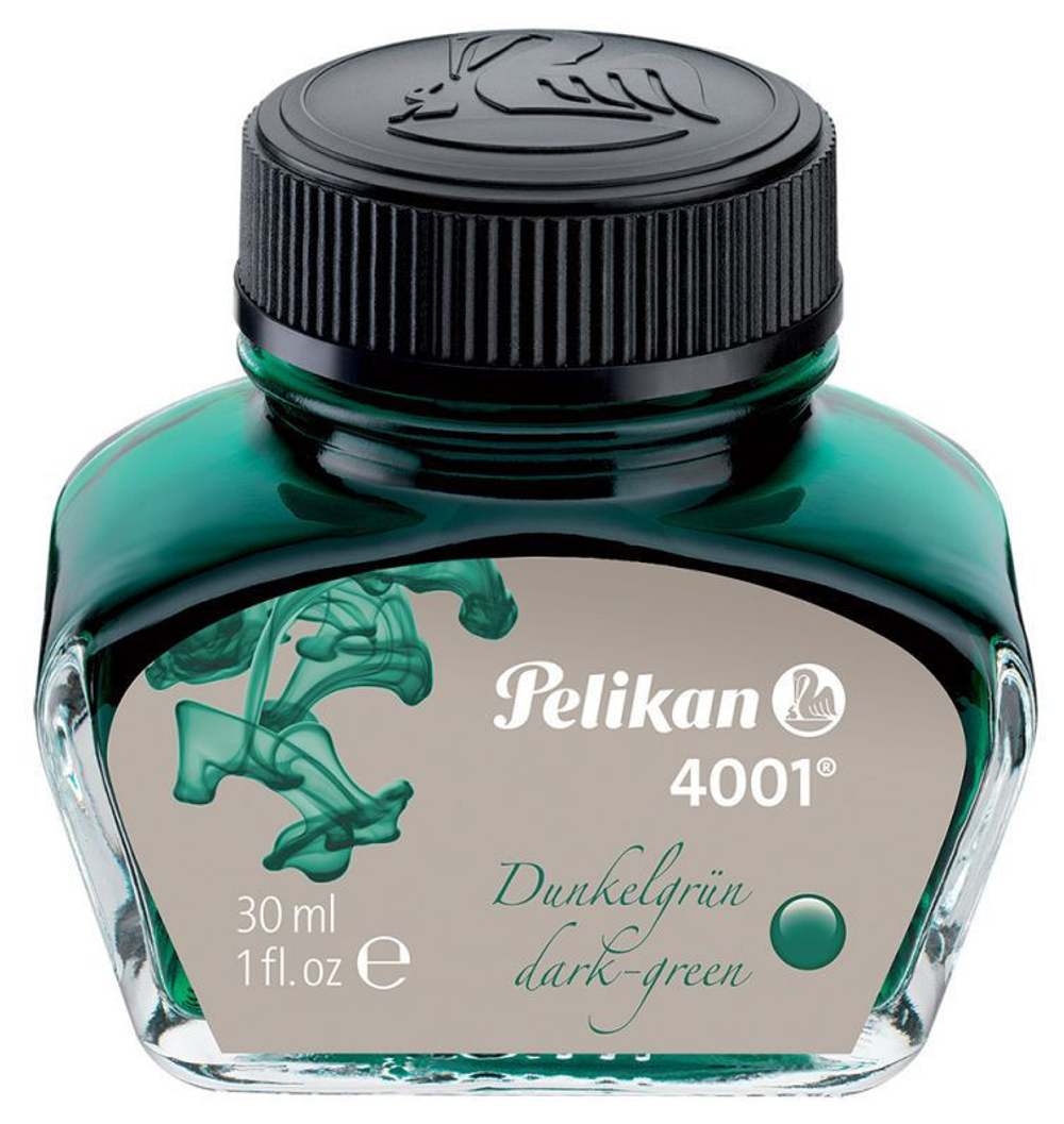 Флакон чернил - Pelikan, темно-зеленые 30 мл.