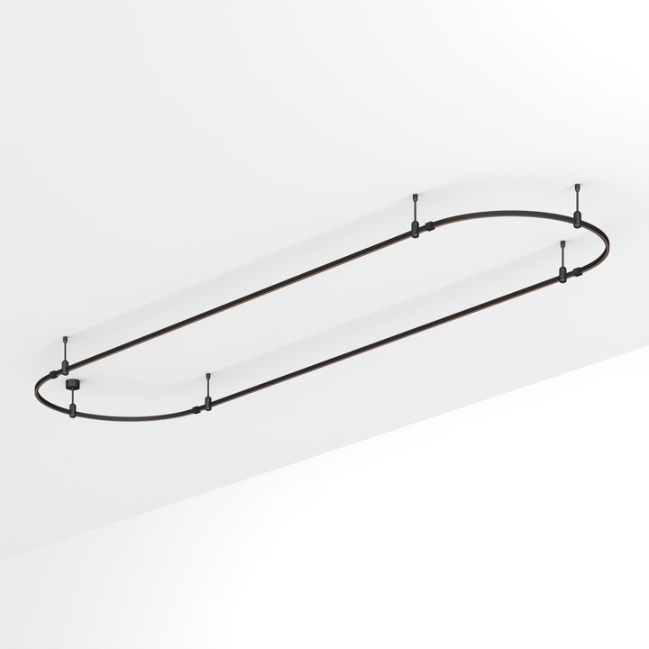 Шинопровод подвесной Arlight Art-Apriori-Oval-Rod-200-4000X1000 048511
