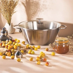 Таз для варенья с крышкой Cristel Extras (40 см)