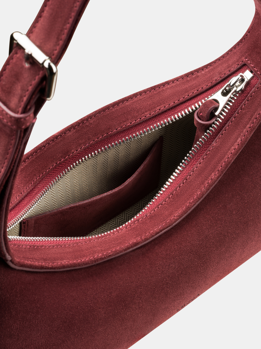 Сумка хобо NICOLE SUEDE