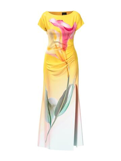 Marc Cain Платье с драпировкой и разрезом