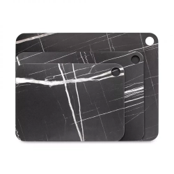 Набор разделочных досок на подставке 3шт ComposeEat Elegance черный тунис