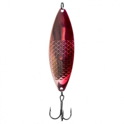 Блесна лососевая Premier Fishing Перекат, 35г, 9см, цвет 09 (серебро/красный чешуя) PR-P-35-09