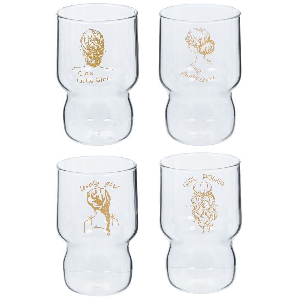 GAEM Стакан, 450 мл, L8 W8 H12 см, 4в.