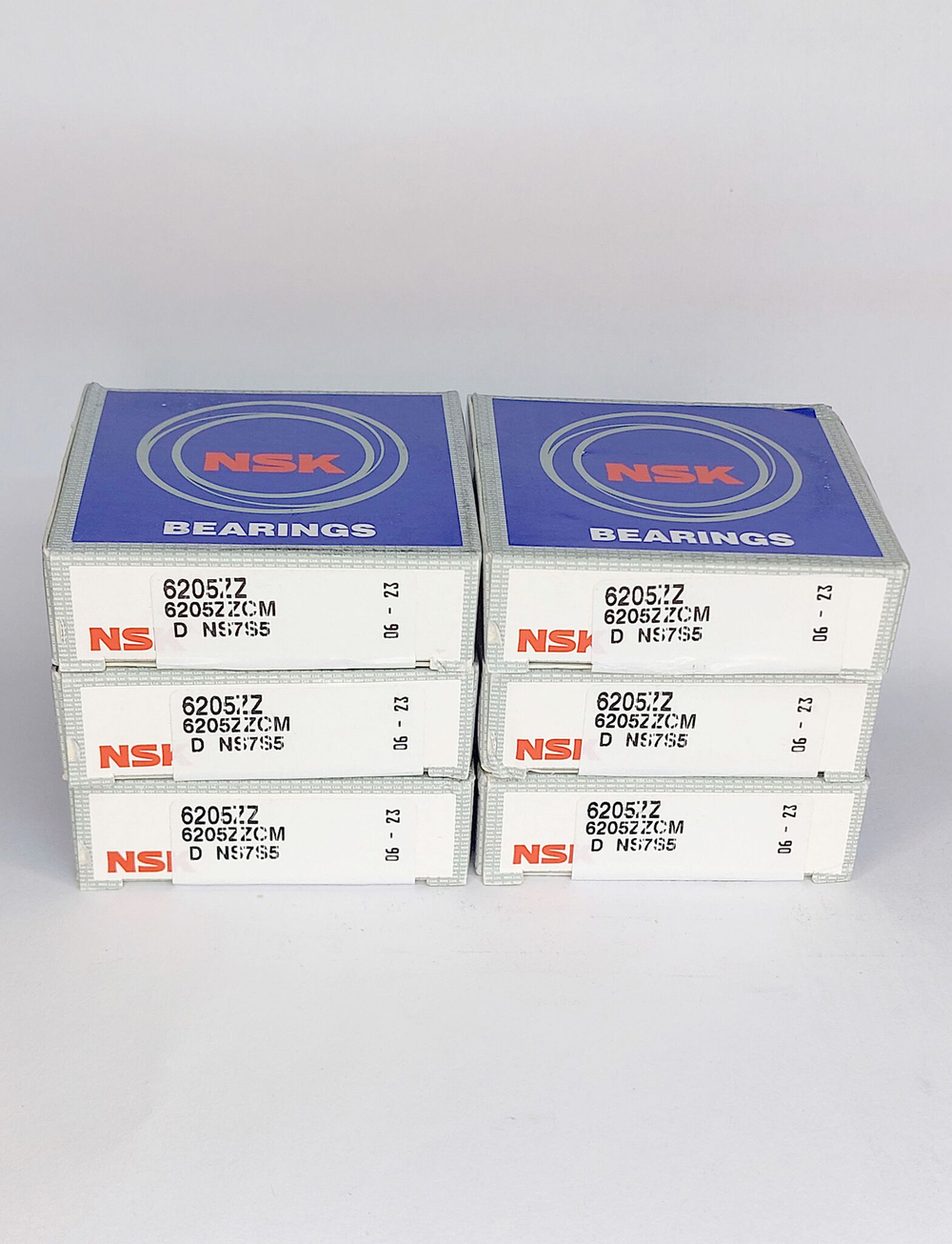 Подшипник NSK 6205ZZCM 30х62х16 мм к-т 4 шт.