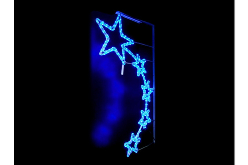 LED-FIVE-STAR MOTIF-B-LEFT 150х87см