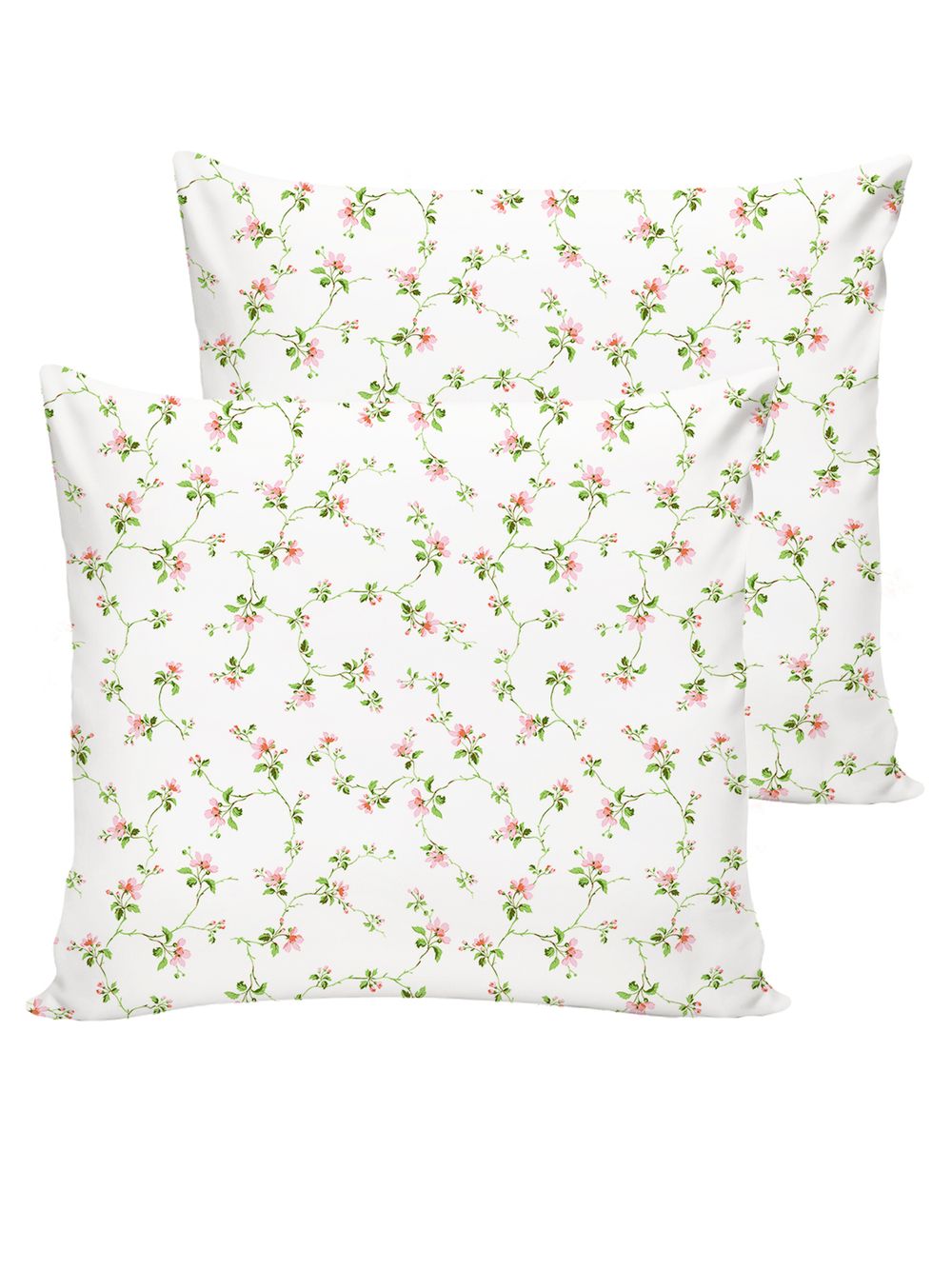 Наволочка комплект 2шт перкаль Сказка "Весна" 70x70 см на молнии