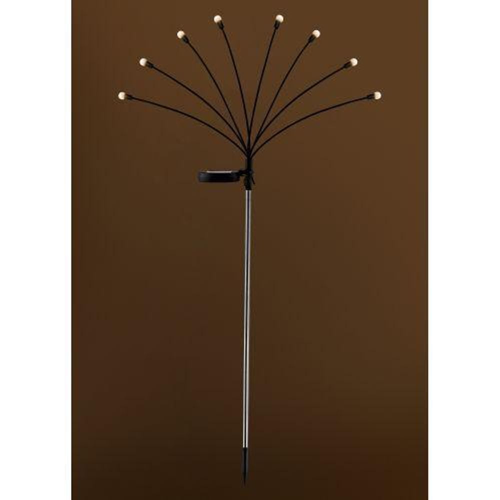 Светильник уличный ERASF23-10 Веер на солнечной батарее садовый 72см 8LED ЭРА Б0062358