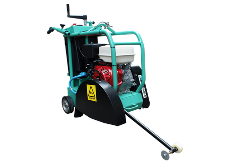 Нарезчик швов GIKS СС500H бензиновый - [Honda GX390 / глубина реза до 190 мм]