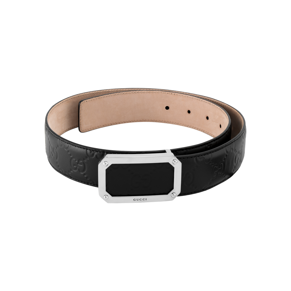 Пояс GUCCI Logo Signature 3.5cm, 403941-CWC0N-1000