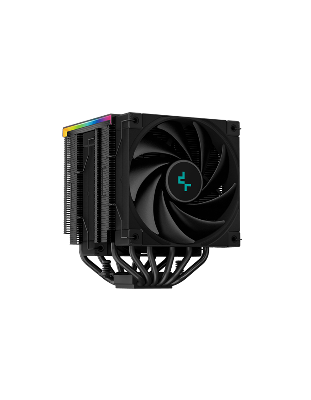 DEEPCOOL AK620 DIGITAL LGA20XX/1700/1200/115X/AM5/AM4 (8шт/кор, TDP 260W, PWM, DUAL Fan 120mm, 6 тепл. трубок, черный) RET