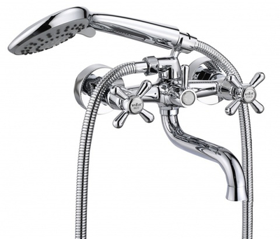 120131 Смеситель 2-руч. для ванны кор. ViEiR (10/1шт)