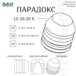 ПУЛЕЛЕЙКА ПАРАДОКС 12 калибр