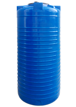 Ёмкость пластиковая пищевая STERH VERT 800 л. вертикальная (79x79x172см;синий) - арт.555077