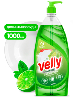 GraSS Моющее средство для посуды VELLY Premium Лайм и мята 1л