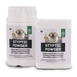 STYPTIC POWDER пудра кровоостанавливающая для собак, кошек и птиц,30 г