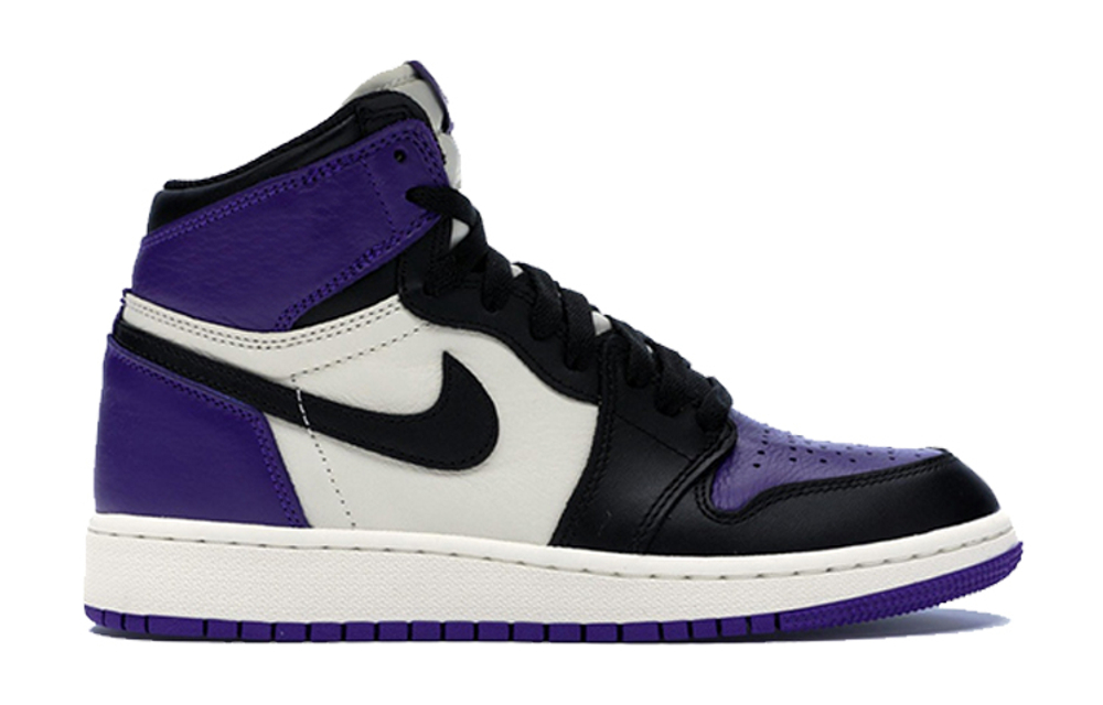 Jordan 1 Retro High OG GS Court Purple