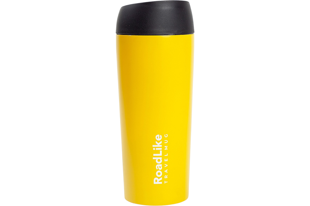 Термокружка RoadLike Travel Mug 450мл, желтый