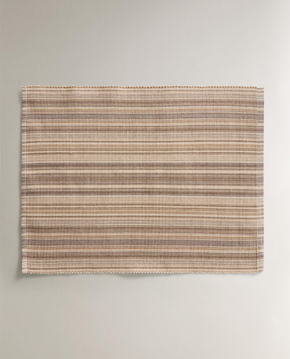 Zara Home сервировочная салфетка из хлопка, узор в полоску, 50 35 см (комплект 2 шт.) · 7235/023