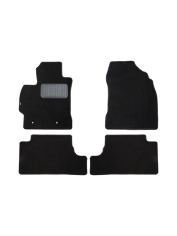 Коврики в салон для TOYOTA Land Cruiser 120 Prado АКПП 2002-2007, 2007-2009, внедорожник , 4 шт. (текстиль) KLEVER02480101210KH