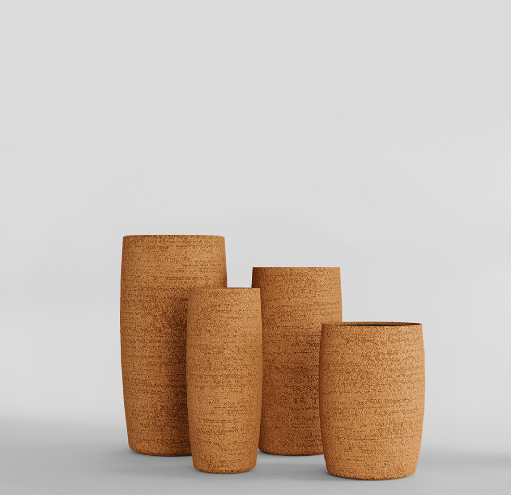 Кашпо, коллекция Surface, форма CIGAR