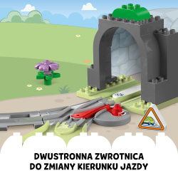 LEGO DUPLO Town / Туннель и железнодорожные пути - набор расширения/ 10425