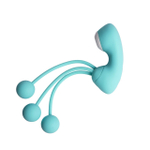 Вакуумный стимулятор клитора Youvic DF923, с виброшариками, 16 см