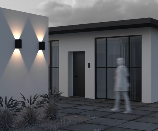 Уличный настенный светильник Outdoor O526WL-L20B3K