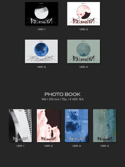 Альбом MONSTA X - REASON 12th Mini Album RANDOM Version