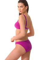 Соблазнительный раздельный купальник: лиф на одно плечо и плавки-слипы (Размер: B/L) (Цвет: бирюзовый)