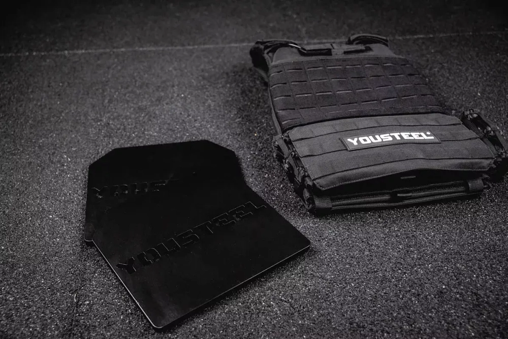 Жилет утяжелитель c плитами, 6 кг