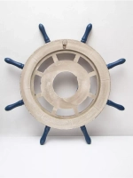 Декор на стену для интерьера "Штурвал" 43 см