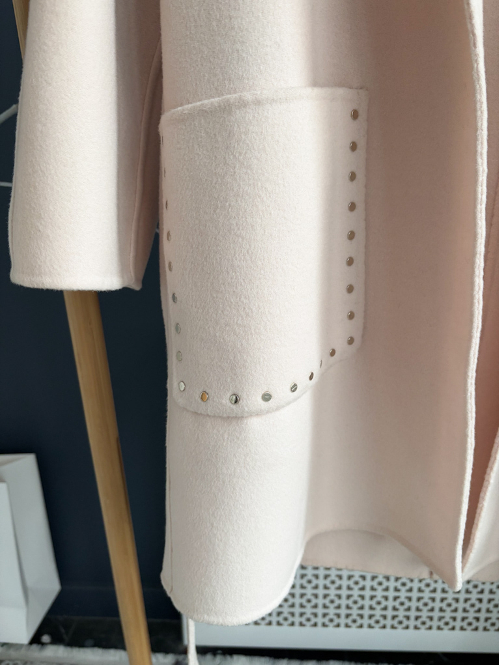 Шерстяное пальто Massimo Dutti, S