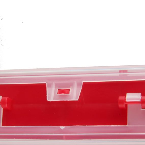 Коробочка для оснастки Helios двухсторонняя (красная)