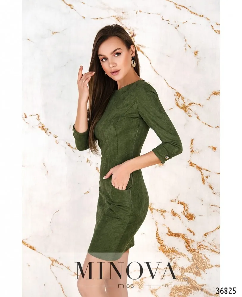 Платье 8621-хаки Minova