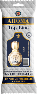 Салфетки влажные универсальные парфюмированные №19 Eros Versace