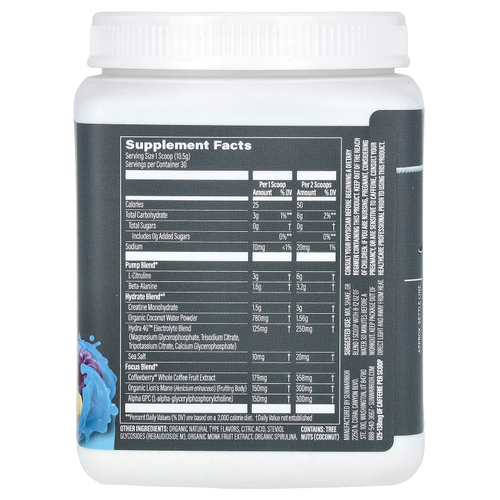 Sunwarrior, Sport, активный перед тренировкой, ананас с голубой малиной, 315 г (11,1 унции)